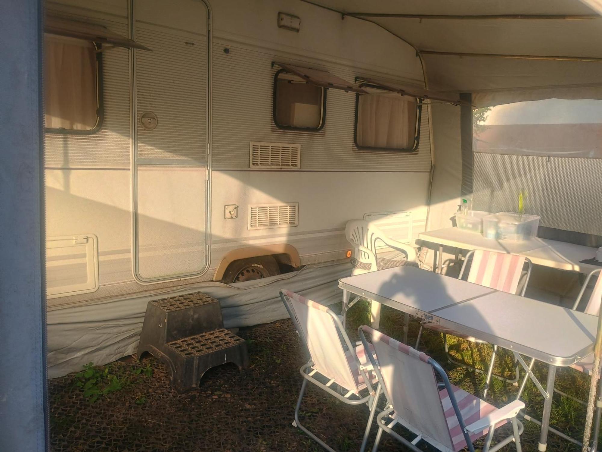 Wildcamp Resort Masseria La Murgia Unterkunft In Einem Wohnwagen Rimbach  Exteriér fotografie